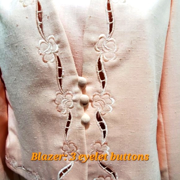 Vintage 80s Sasson 3PC Business Suit, Size 14/15 - Picture 5 of 16